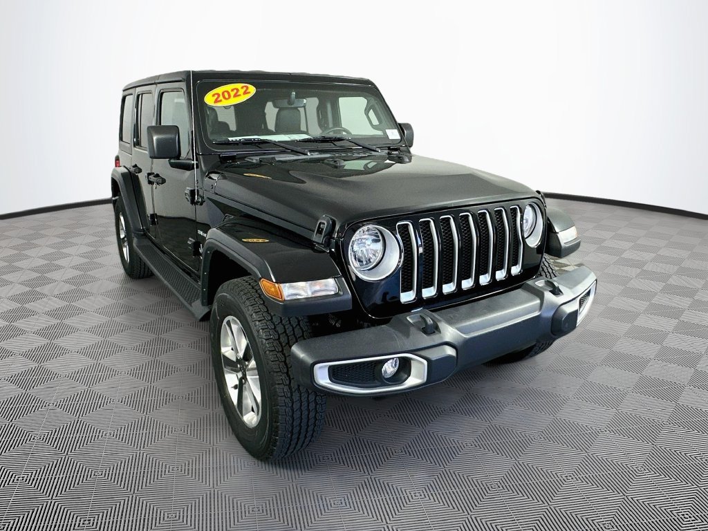 Certified 2022 Jeep Wrangler Unlimited Sahara w/ Cold Weather Group AWD/4WD image 2