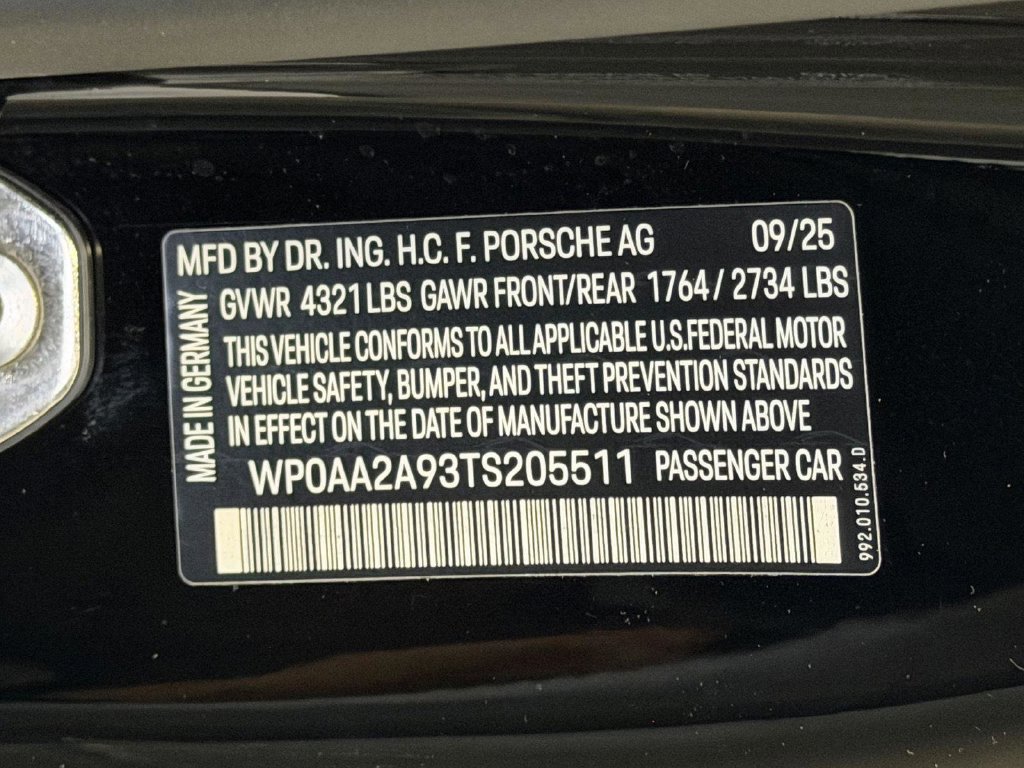 New 2026 Porsche 911 Carrera RWD image 25