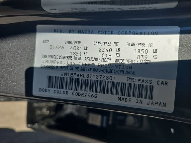 New 2026 MAZDA MAZDA3 s Sport image 32