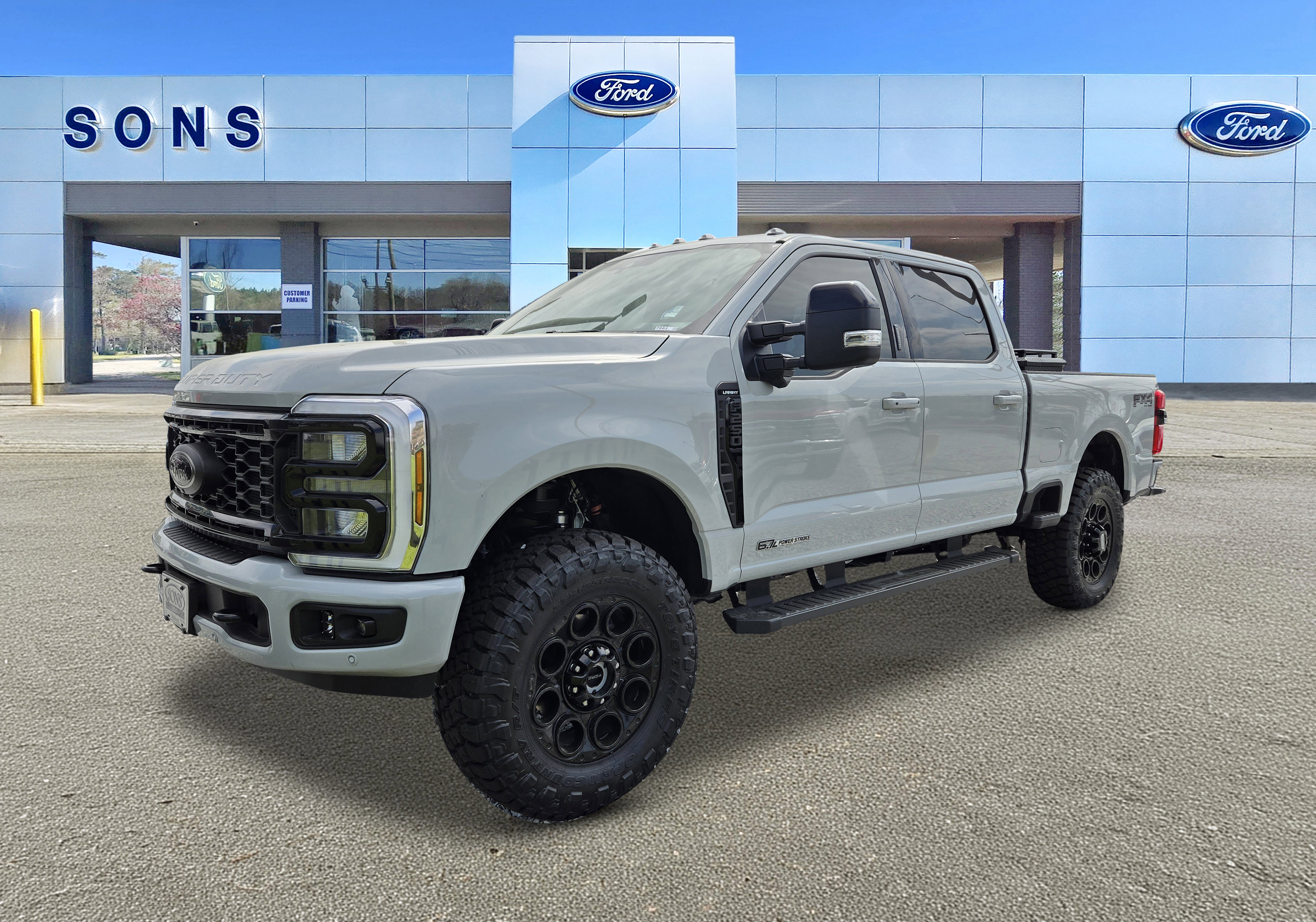 New 2026 Ford F250 Lariat w/ Black Appearance Package image 1