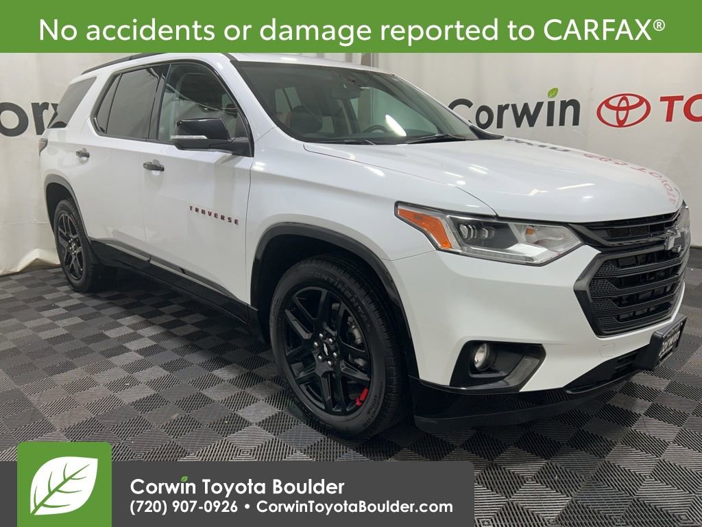 Used 2021 Chevrolet Traverse Premier w/ Redline Edition AWD/4WD image 1