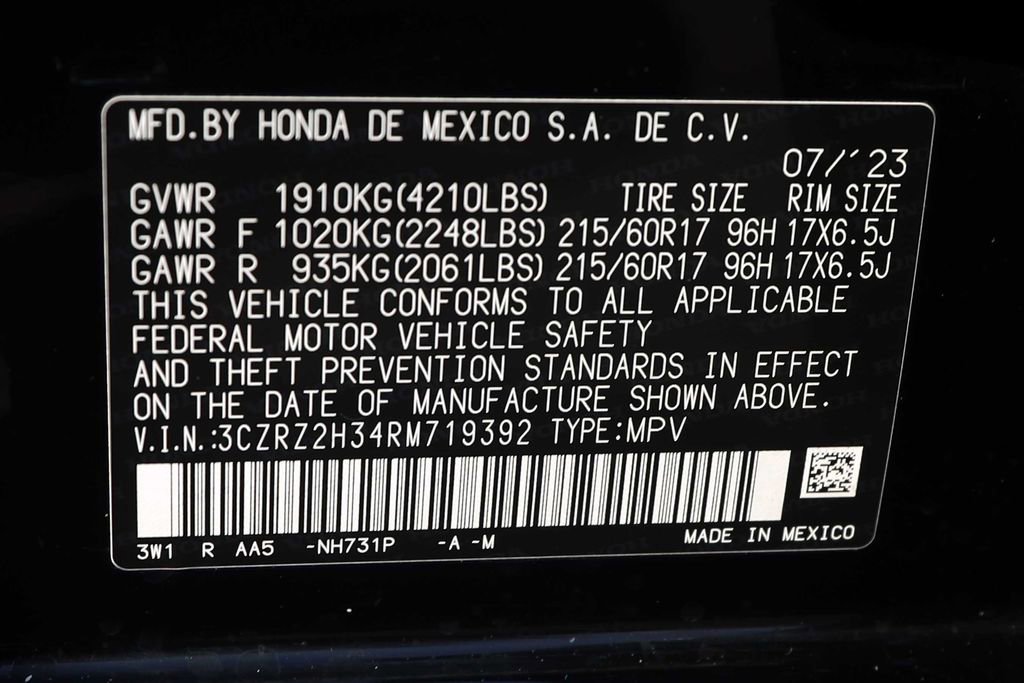 Used 2024 Honda HR-V LX image 29