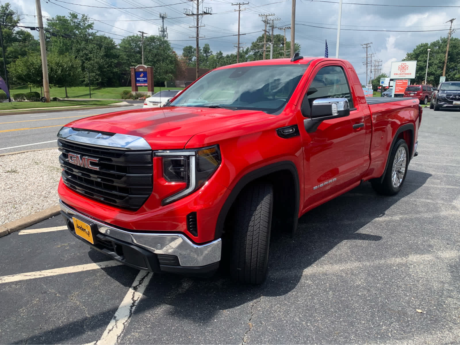 Used 2025 GMC Sierra 1500 Pro w/ Pro Value Package AWD/4WD image 3