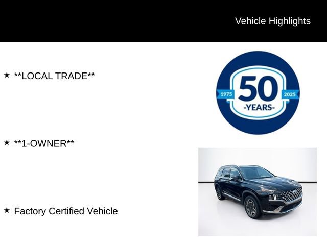 Certified 2021 Hyundai Santa Fe Limited AWD/4WD image 6
