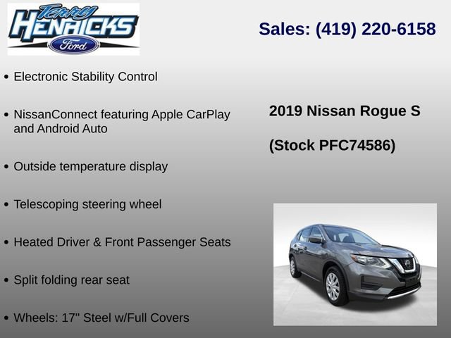 Used 2019 Nissan Rogue S FWD image 23