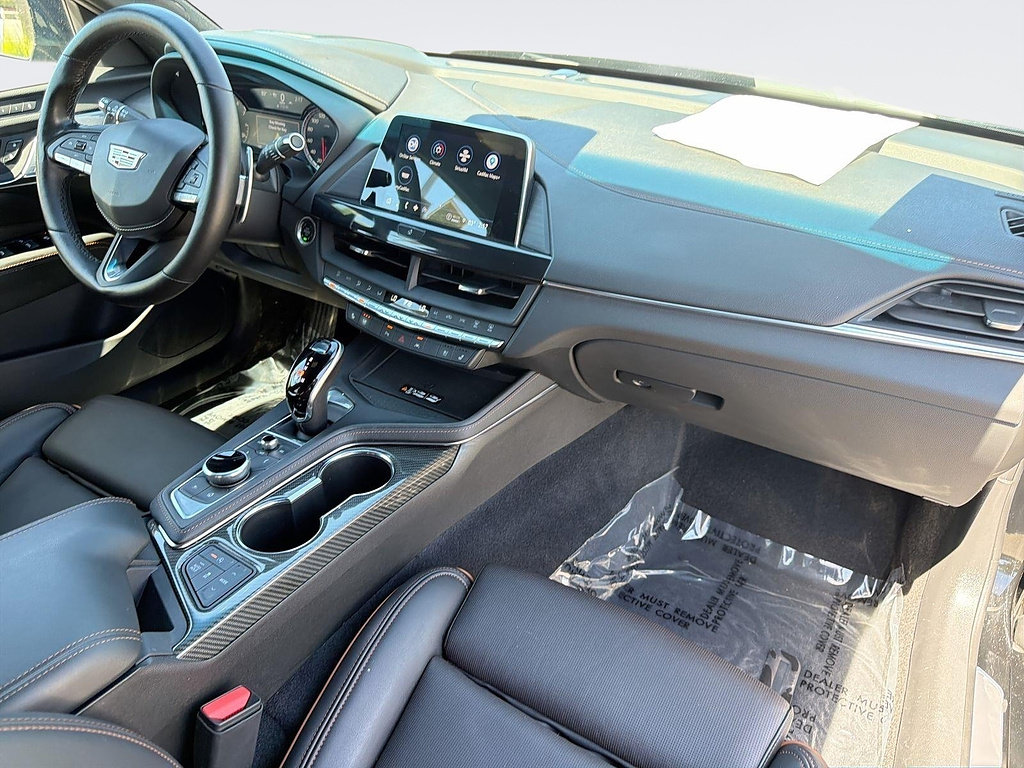 Certified 2025 Cadillac CT4 V w/ Climate Package RWD image 34