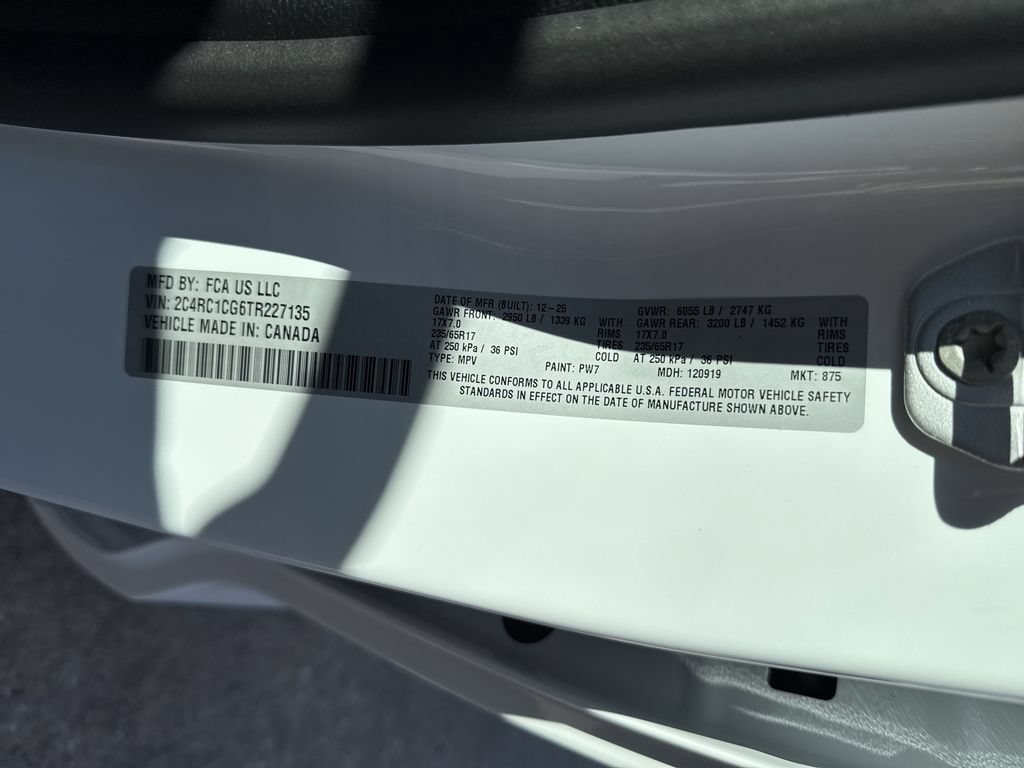 New 2026 Chrysler Voyager LX FWD image 30