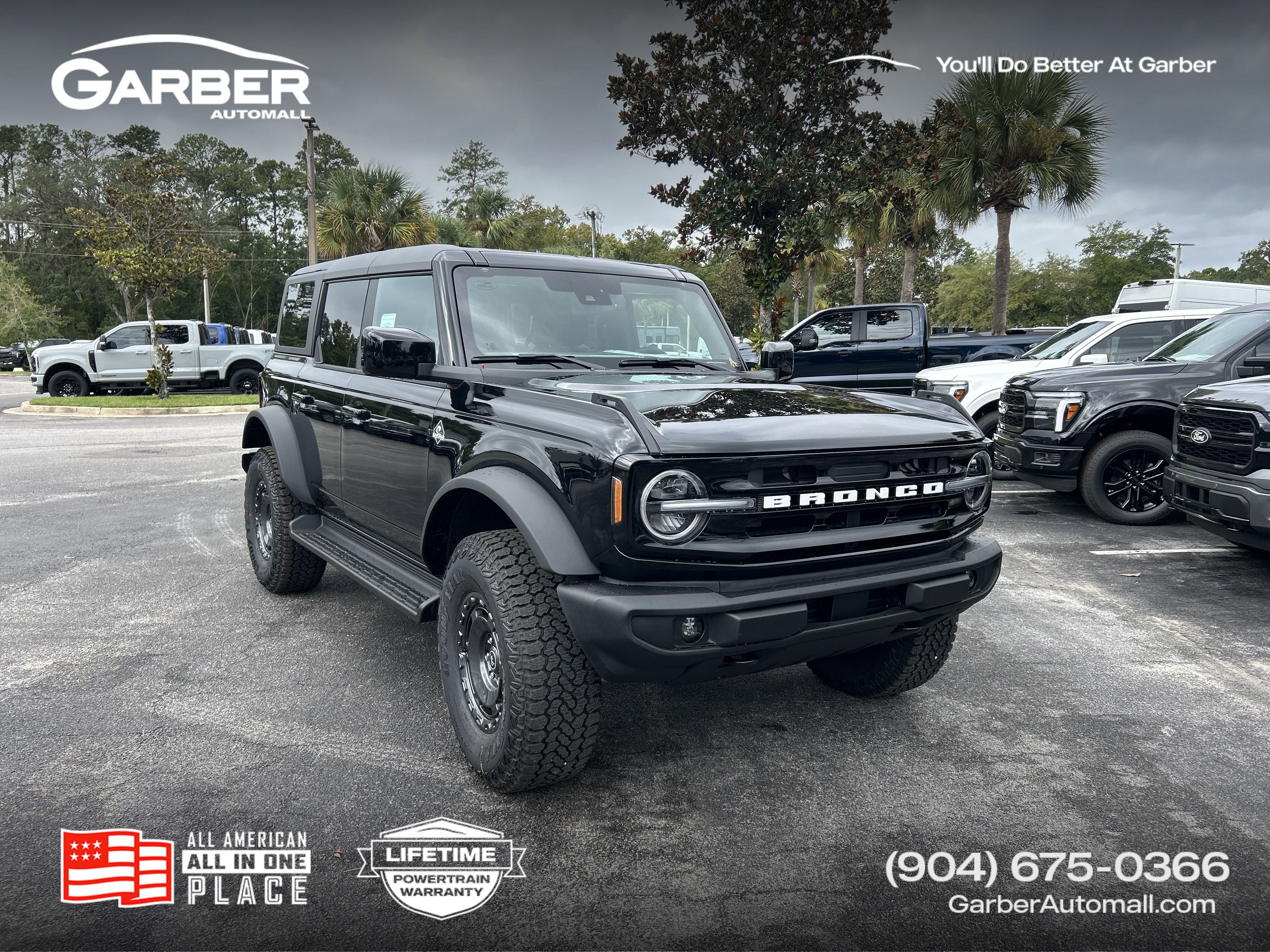 New 2025 Ford Bronco Outer Banks w/ Sasquatch Package