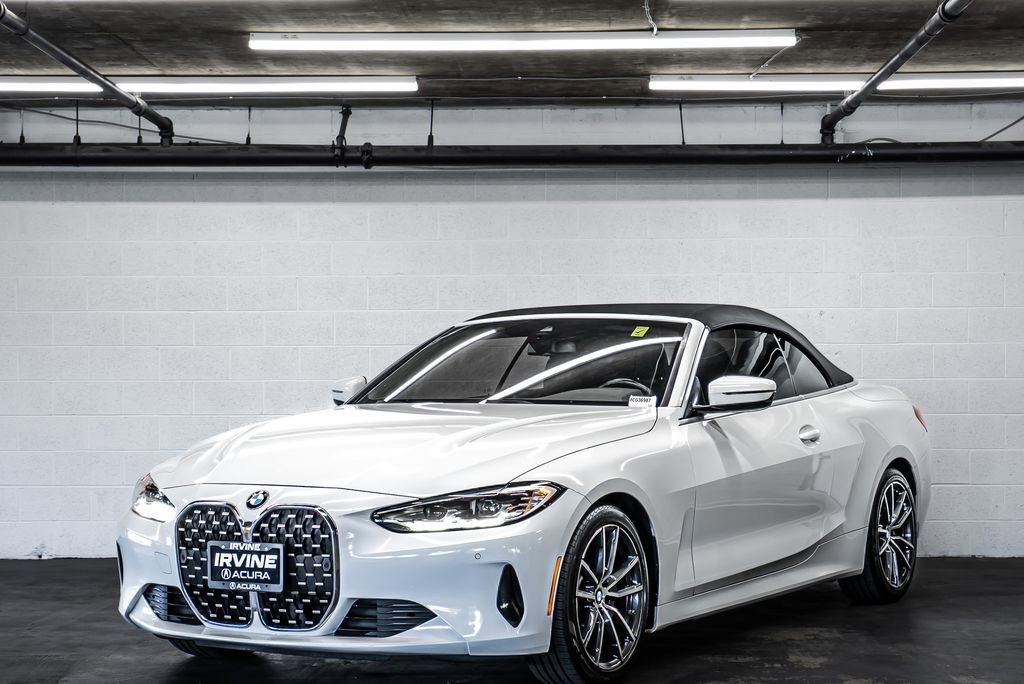 Used 2021 BMW 430i Convertible w/ Convenience Package RWD image 2
