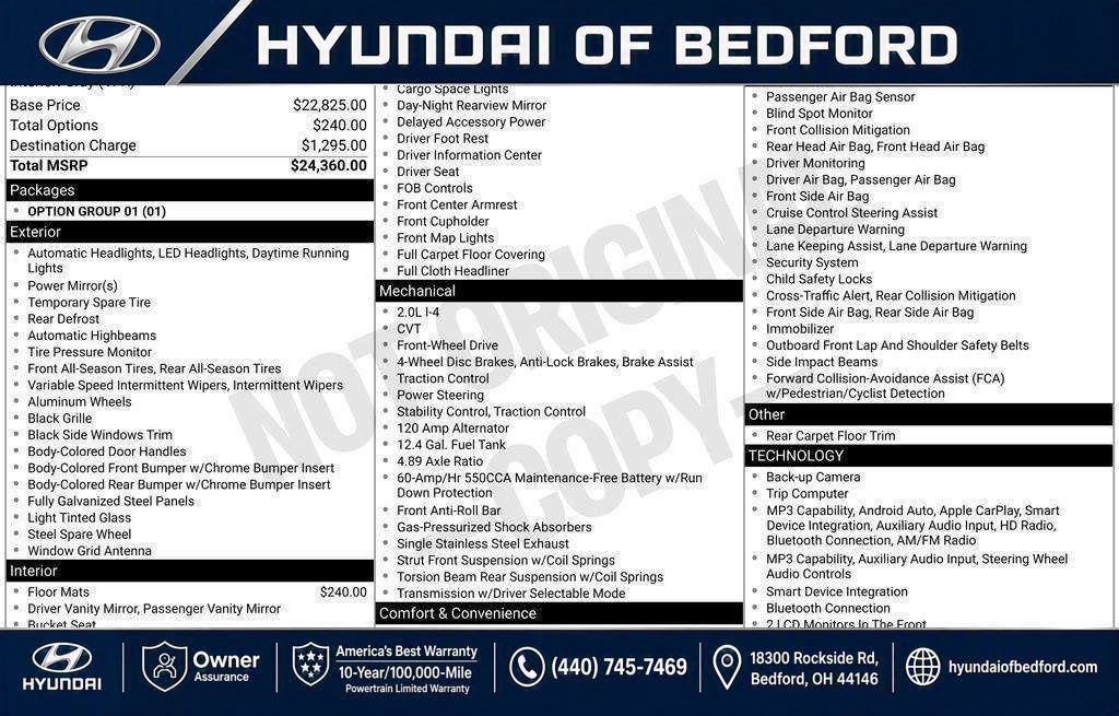New 2026 Hyundai Elantra SE FWD image 34