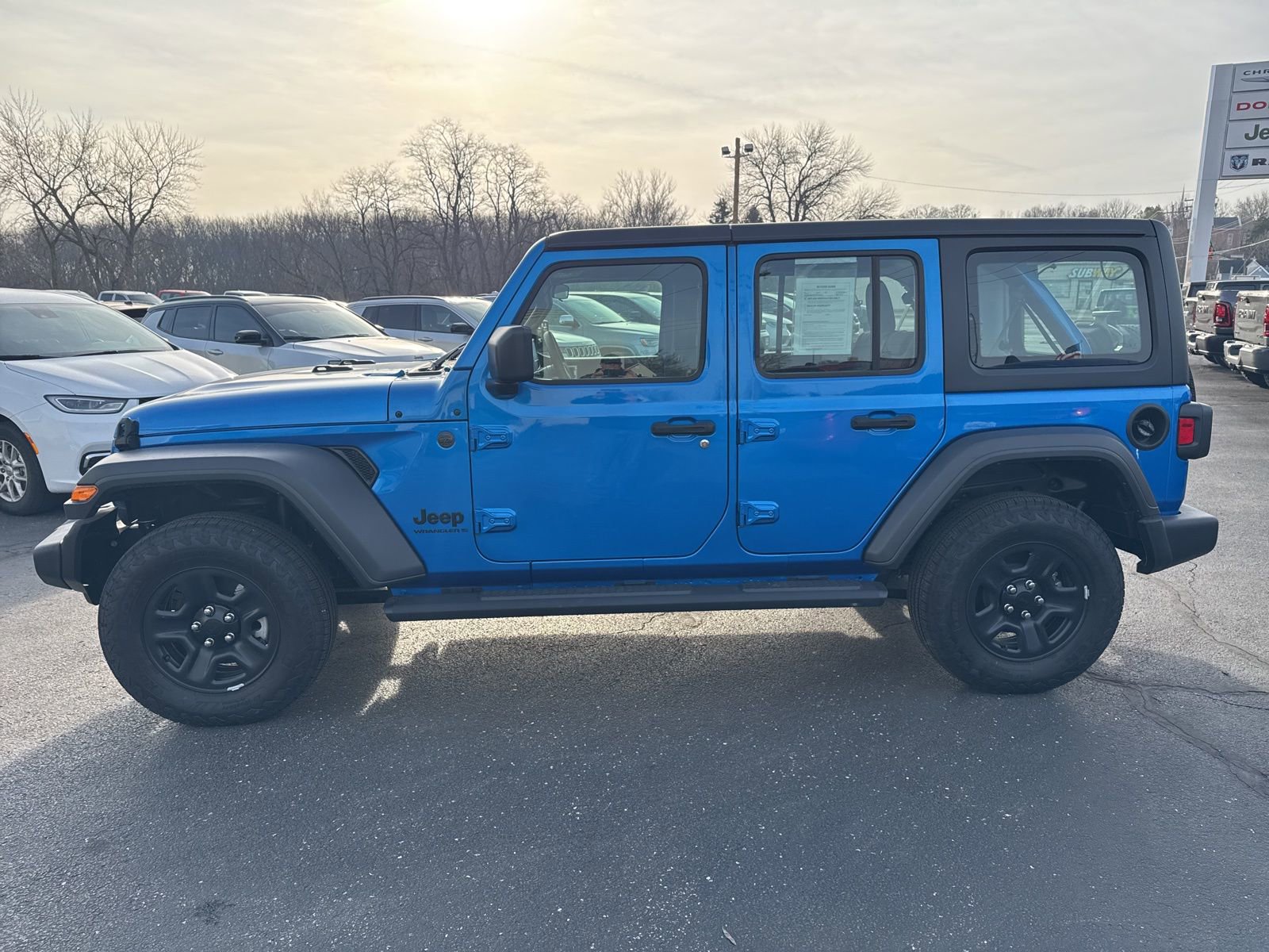 Used 2025 Jeep Wrangler Sport image 4