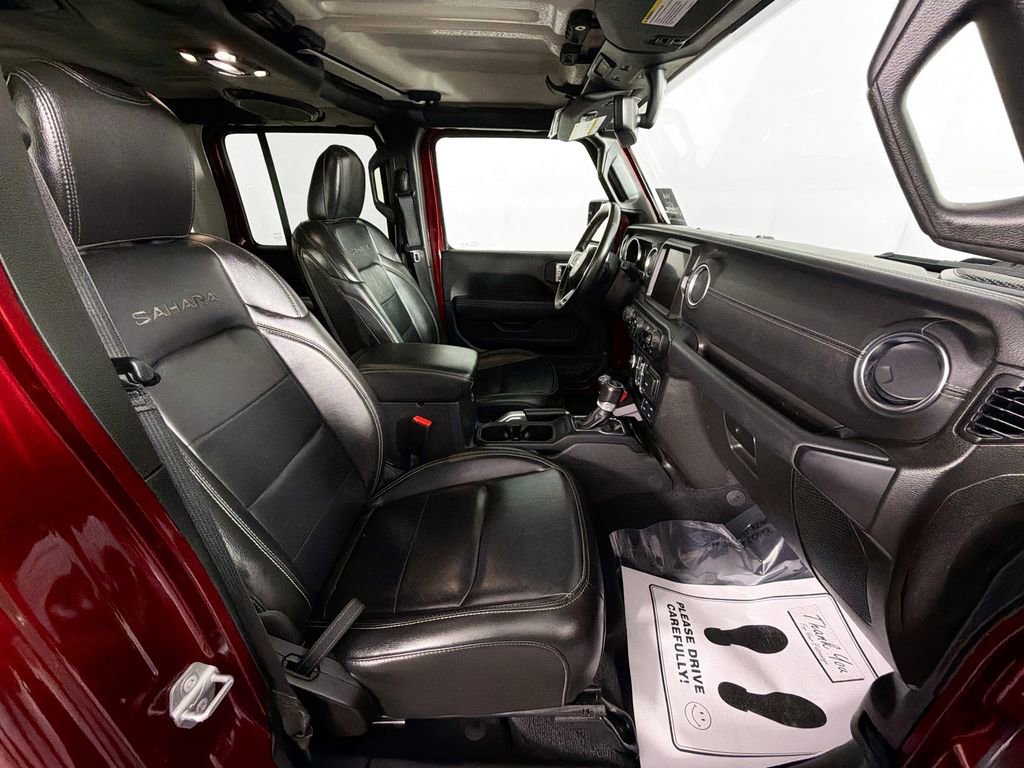 Used 2021 Jeep Wrangler Unlimited Sahara w/ Uconnect 4C Nav & Sound Group image 28