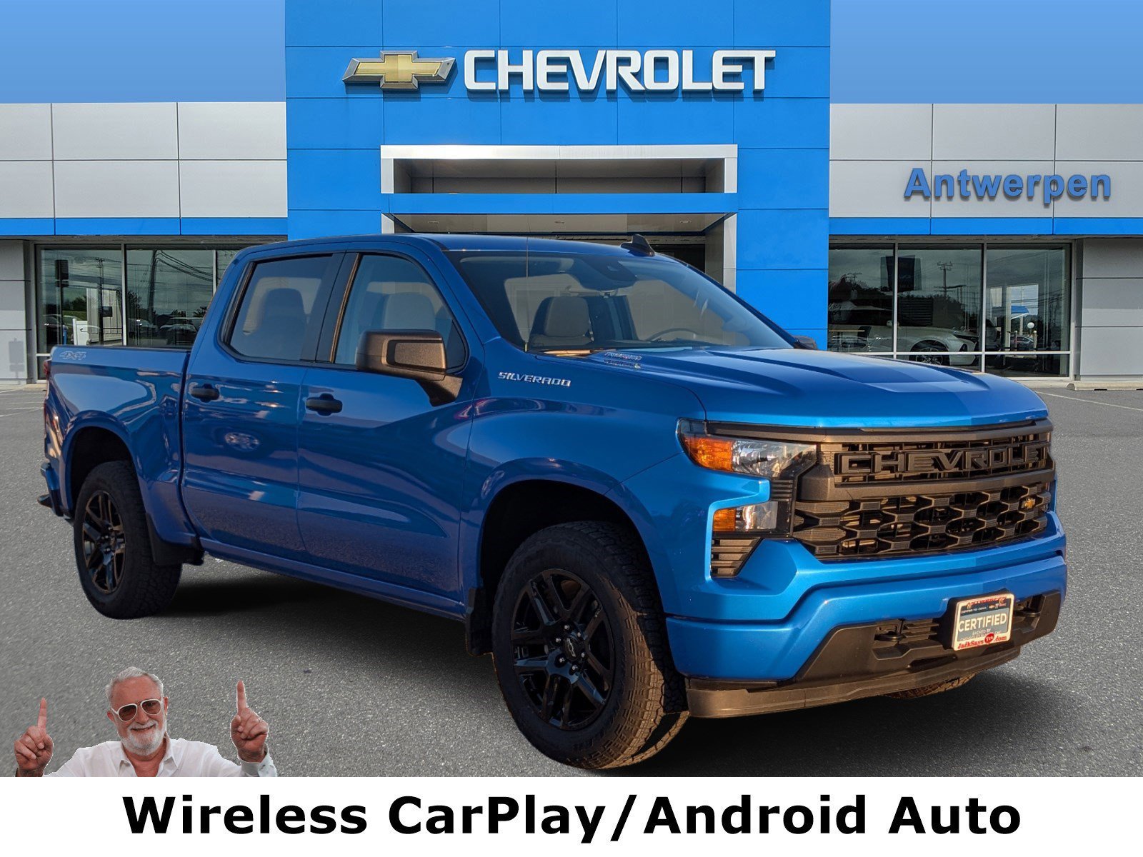Used 2025 Chevrolet Silverado 1500 Custom AWD/4WD image 1