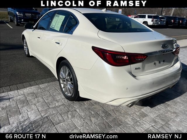 Used 2021 INFINITI Q50 Luxe w/ Cargo Package image 3