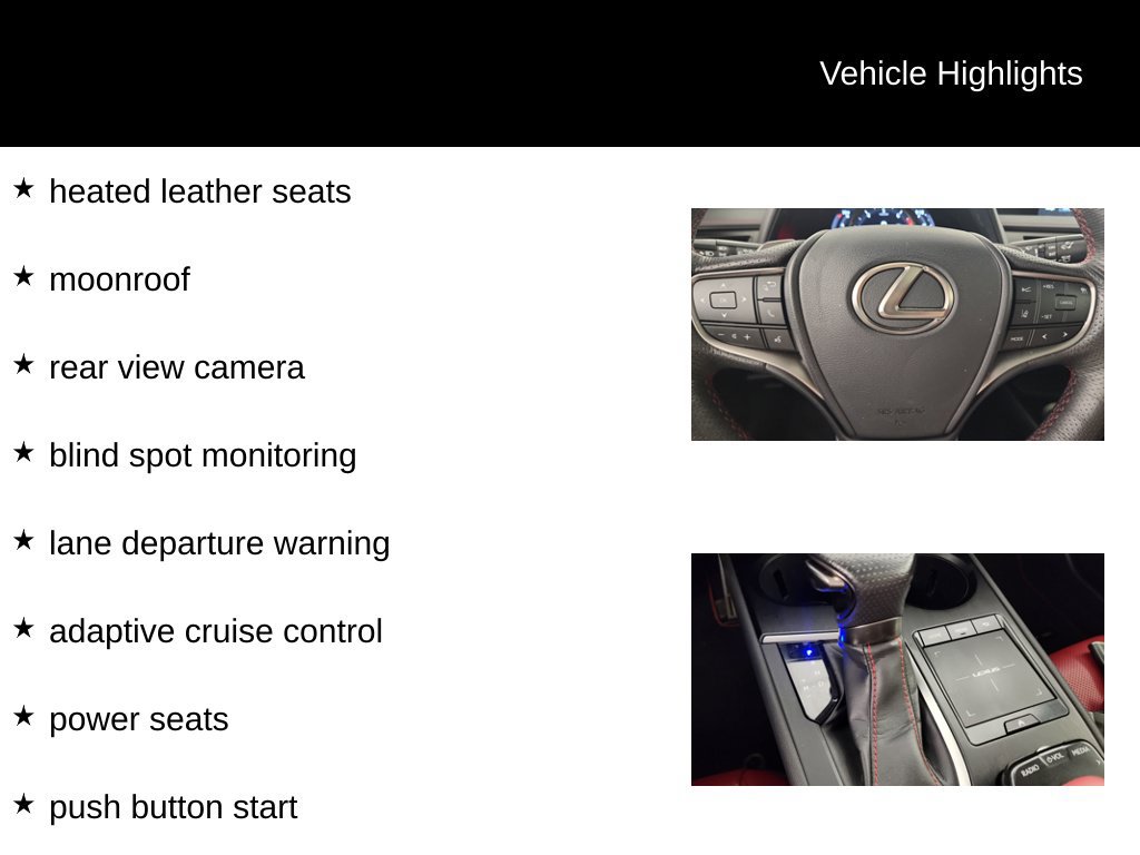 Used 2019 Lexus UX 200 F Sport w/ F Sport Premium Package FWD image 10