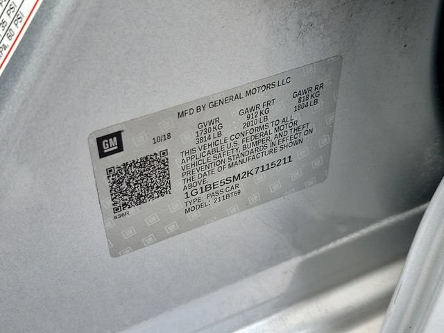 Used 2019 Chevrolet Cruze LT FWD image 36
