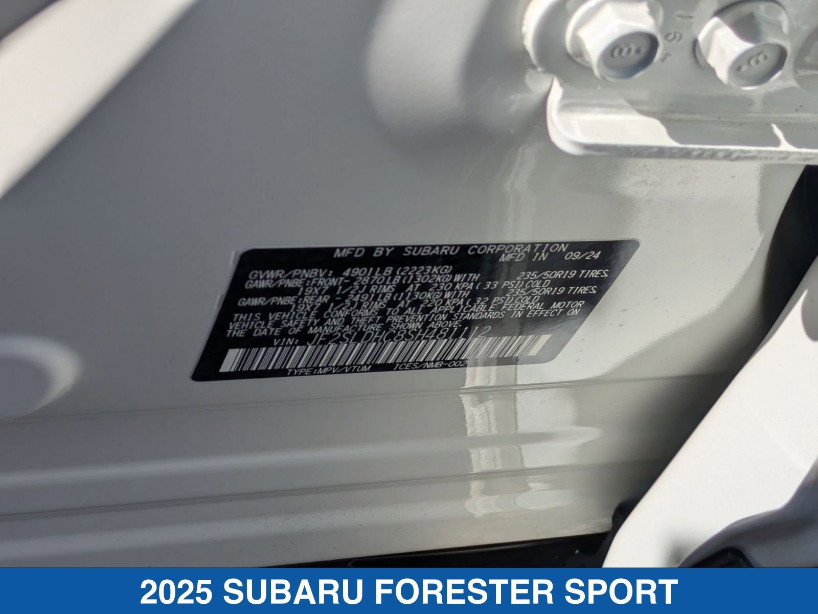 Certified 2025 Subaru Forester Sport image 39