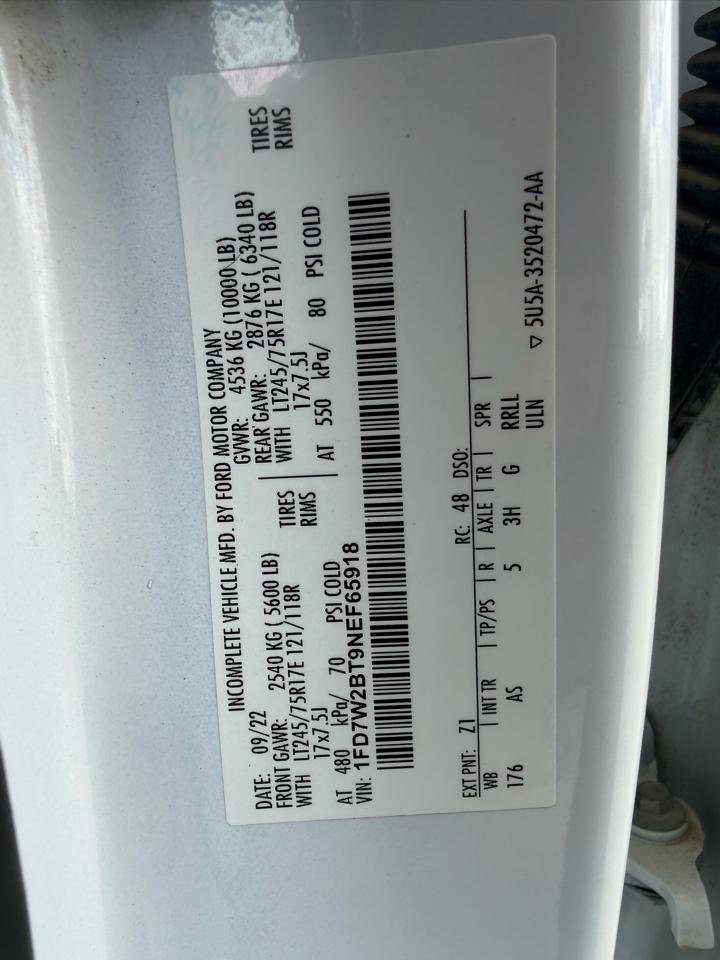 Used 2022 Ford F250 XL w/ Power Equipment Group AWD/4WD image 11