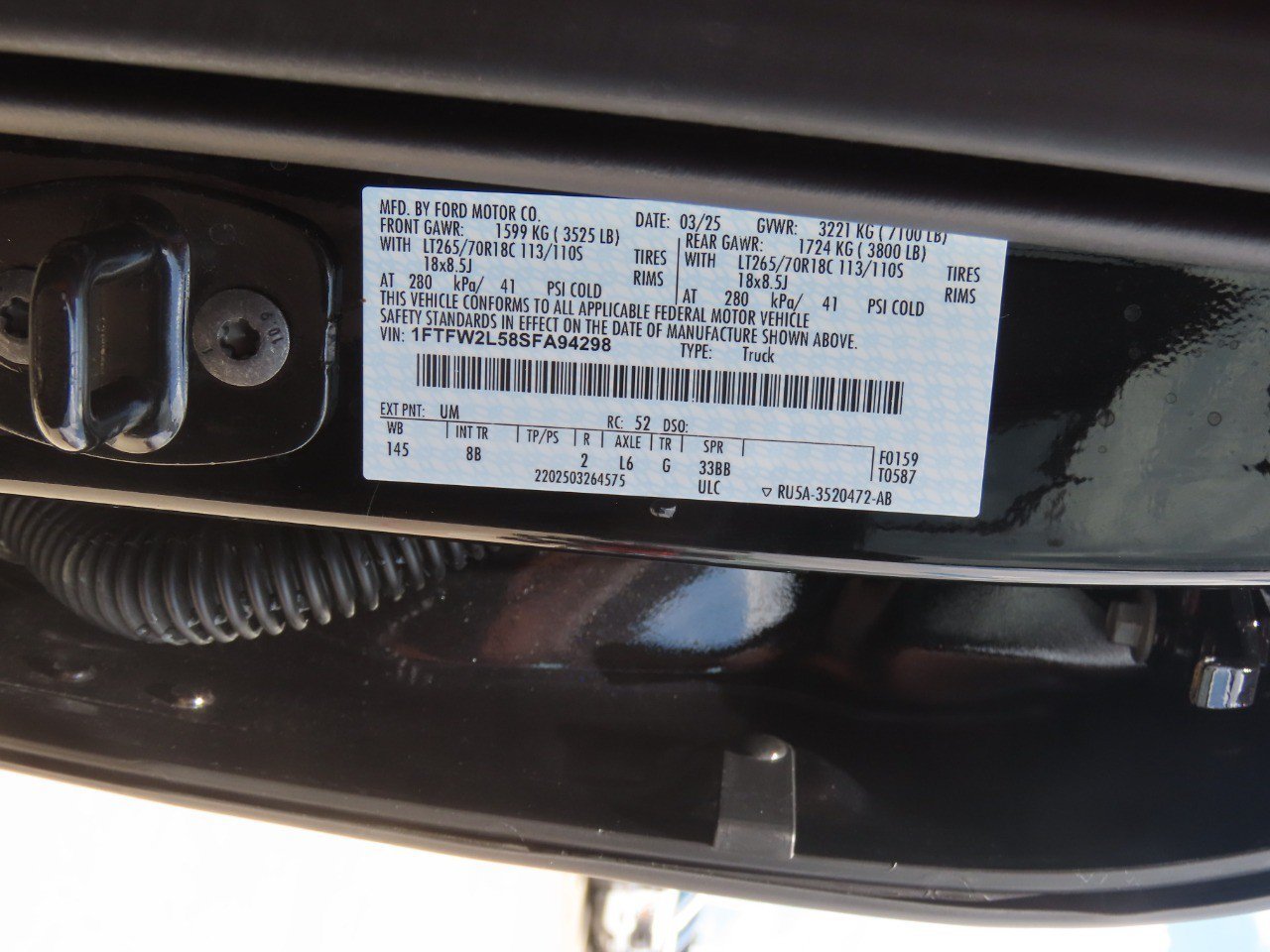 Certified 2025 Ford F150 STX w/ Equipment Group 201A FX4 AWD/4WD image 31