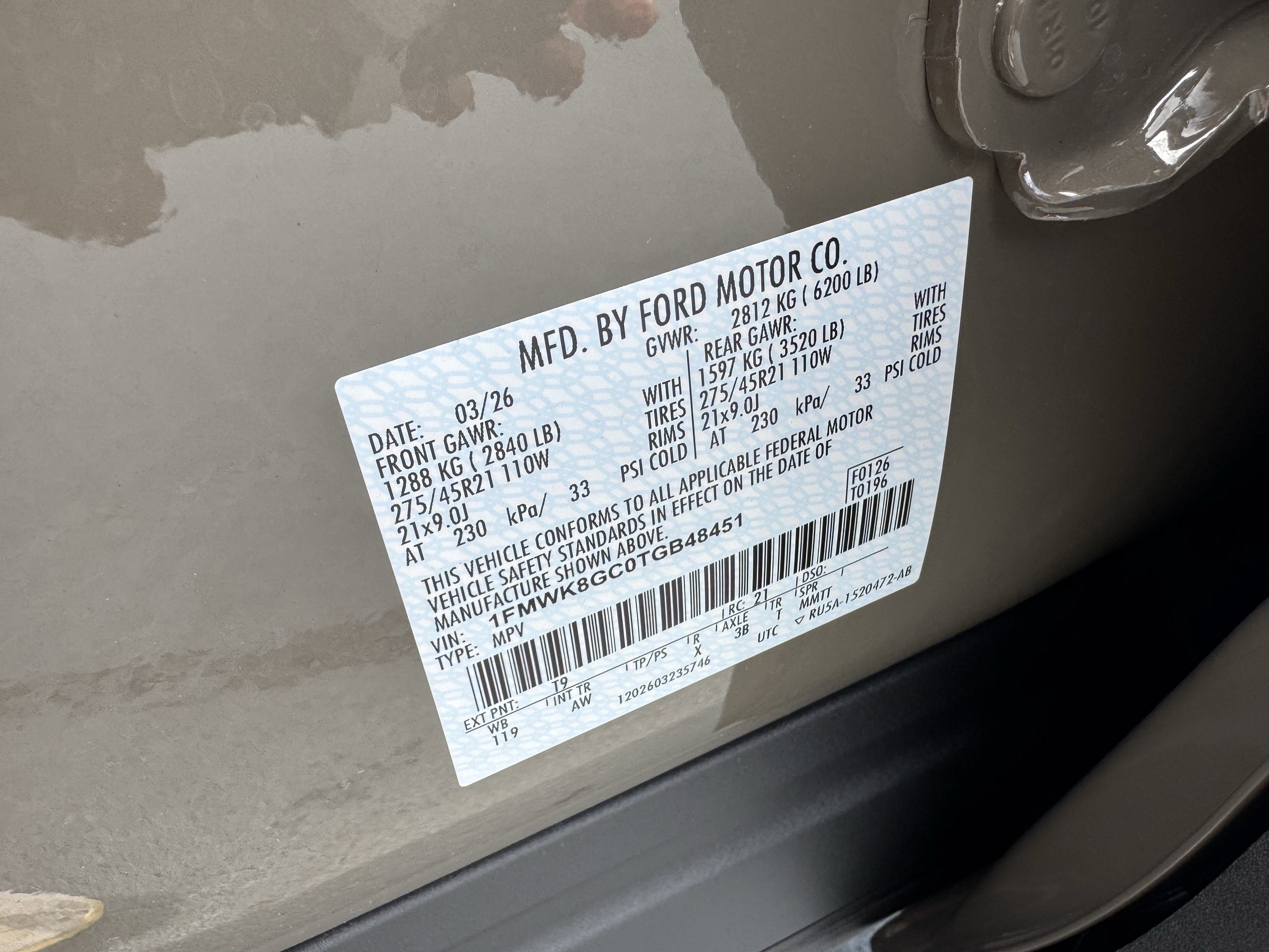 New 2026 Ford Explorer ST w/ Sun And Sound Package AWD/4WD image 40
