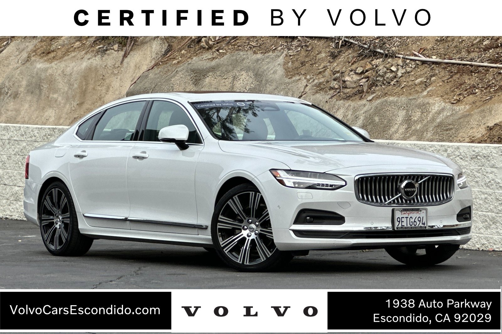 Certified 2023 Volvo S90 B6 Plus w/ Protection Package Premier