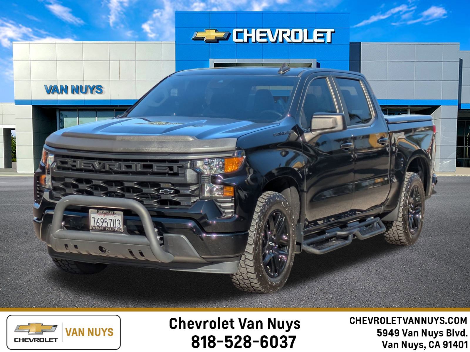 Used 2023 Chevrolet Silverado 1500 Custom w/ LPO, Dark Essentials Package