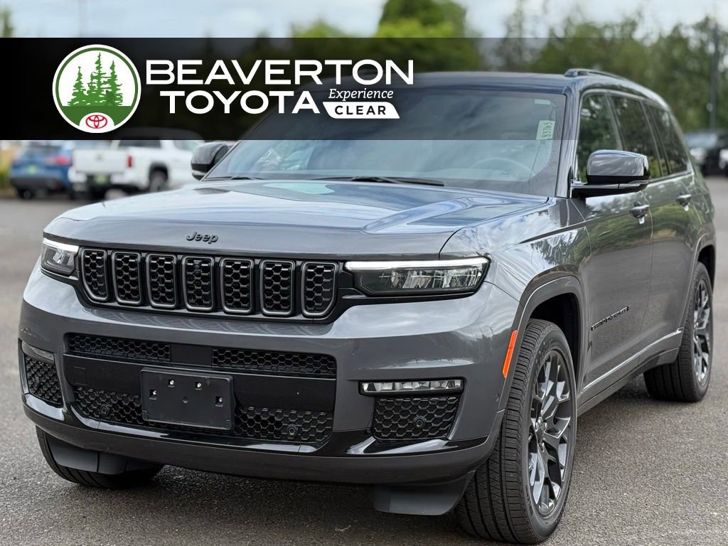 Used 2025 Jeep Grand Cherokee L Summit w/ Obsidian Package AWD/4WD image 1