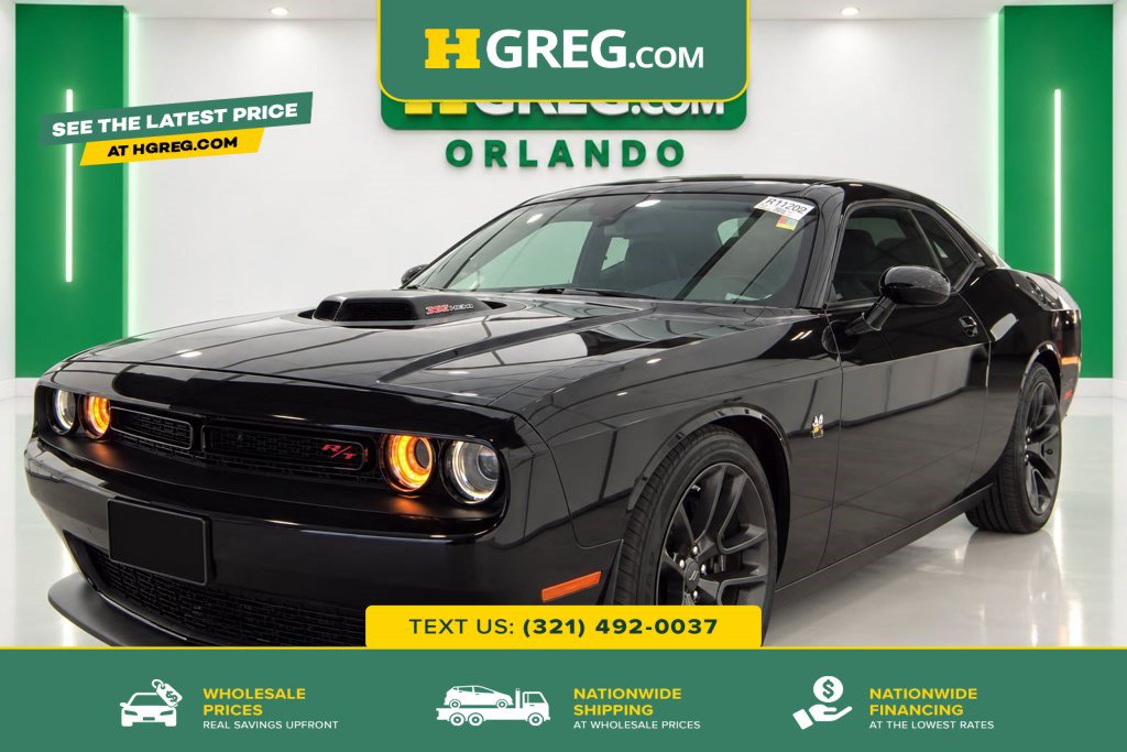 Used 2022 Dodge Challenger R/T Scat Pack w/ Shaker Package RWD image 1