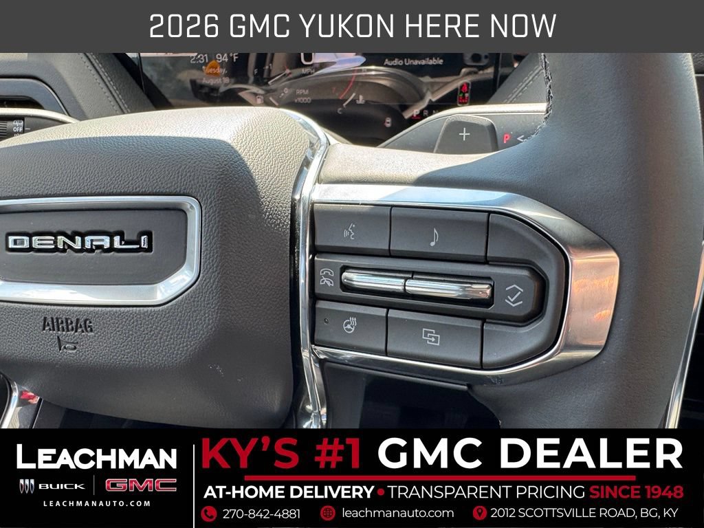 New 2026 GMC Yukon XL Denali w/ Sun & Power Step Package AWD/4WD image 22