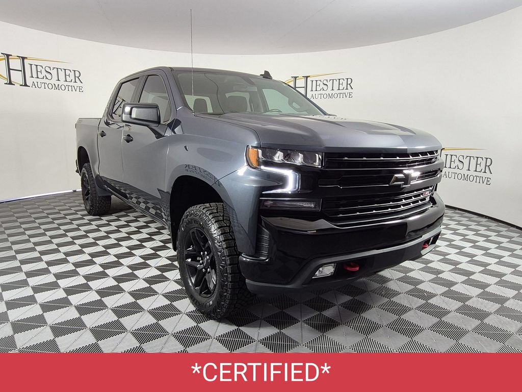 Certified 2021 Chevrolet Silverado 1500 LT Trail Boss w/ Bed Protection Package AWD/4WD image 2