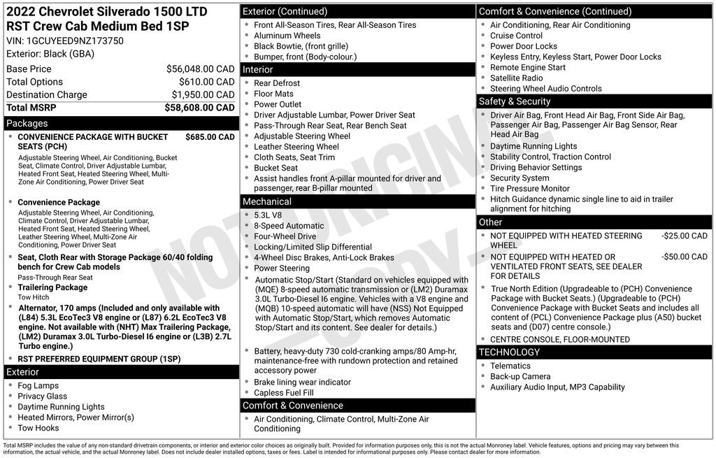 Used 2022 Chevrolet Silverado 1500 RST AWD/4WD image 49