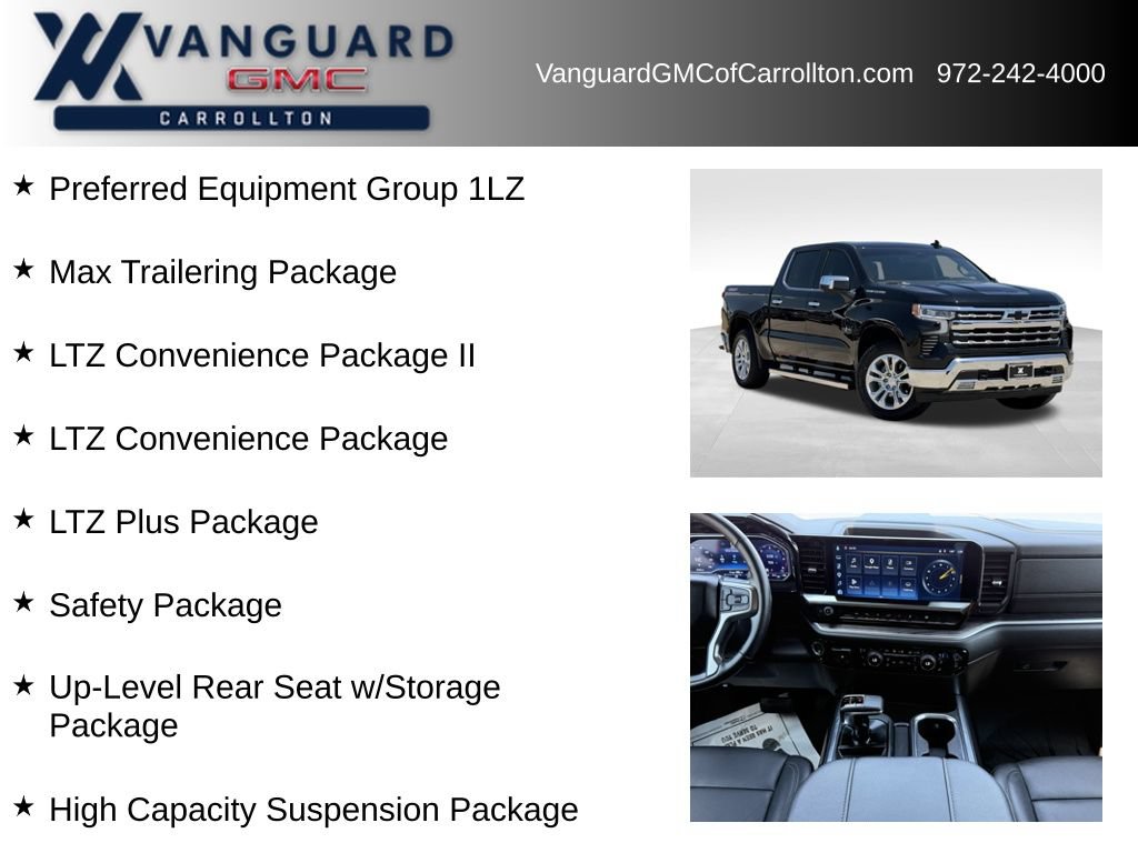 Used 2024 Chevrolet Silverado 1500 LTZ w/ LTZ Convenience Package II AWD/4WD image 6