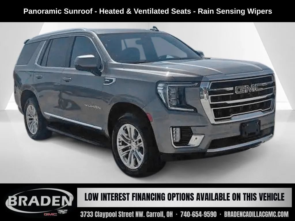 Used 2021 GMC Yukon SLT w/ SLT Premium Package AWD/4WD image 1