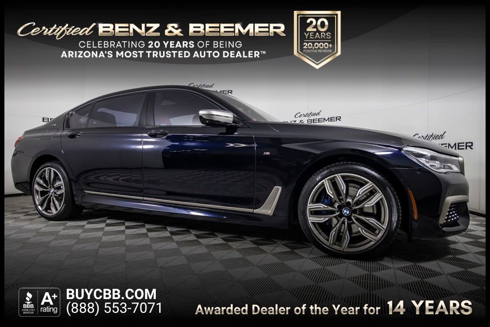 Used 2019 BMW M760i xDrive w/ Luxury Rear Seating Package AWD/4WD image 1