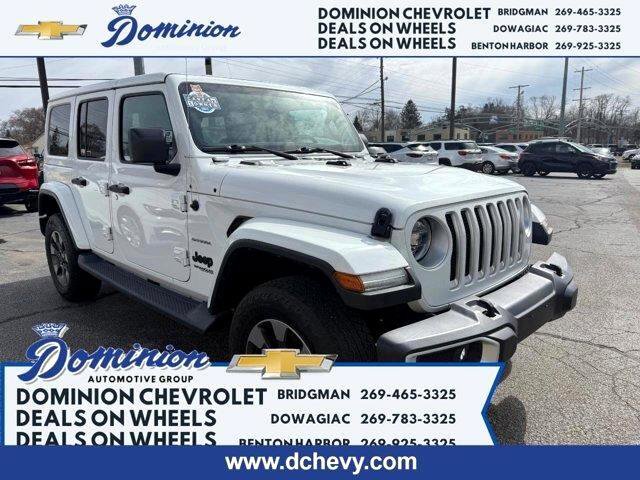 Used 2020 Jeep Wrangler Unlimited Sahara video 1
