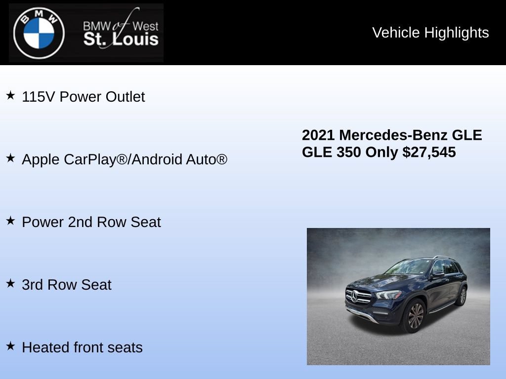 Used 2021 Mercedes-Benz GLE 350 4MATIC image 15