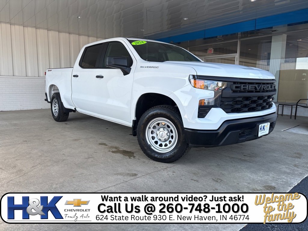Used 2024 Chevrolet Silverado 1500 W/T w/ WT Value Package