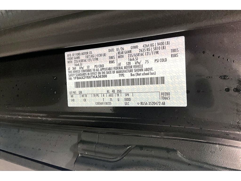 New 2026 Ford Transit 350 XLT image 34