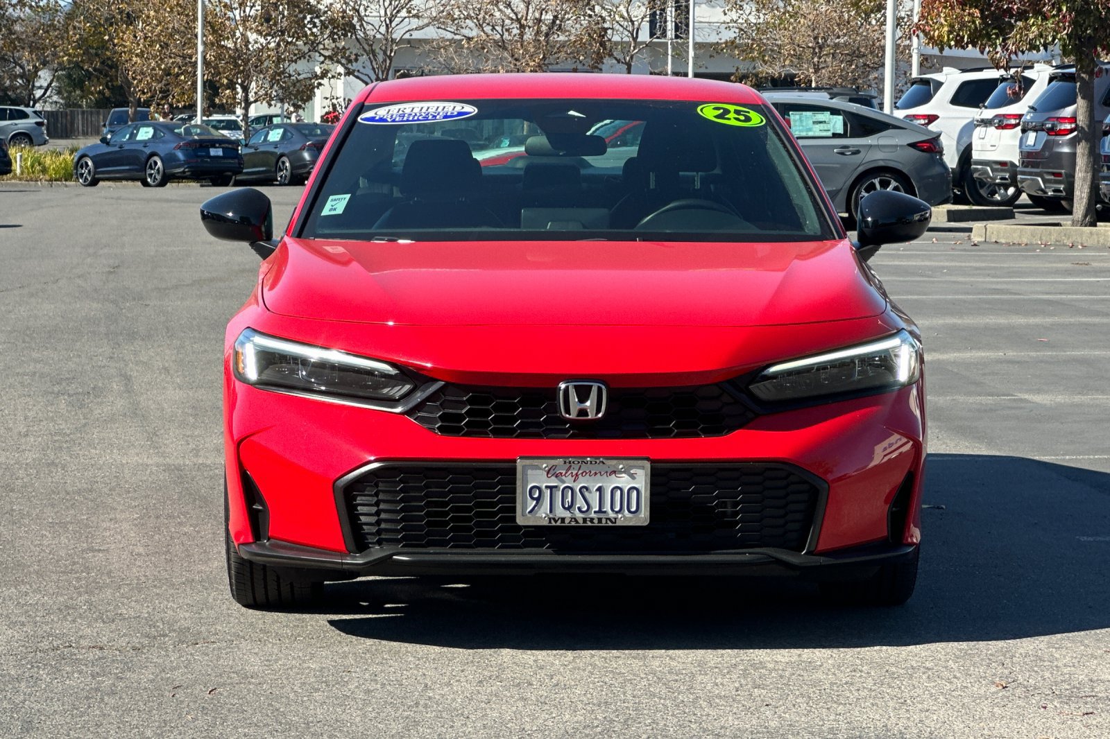 Certified 2025 Honda Civic Sport image 8