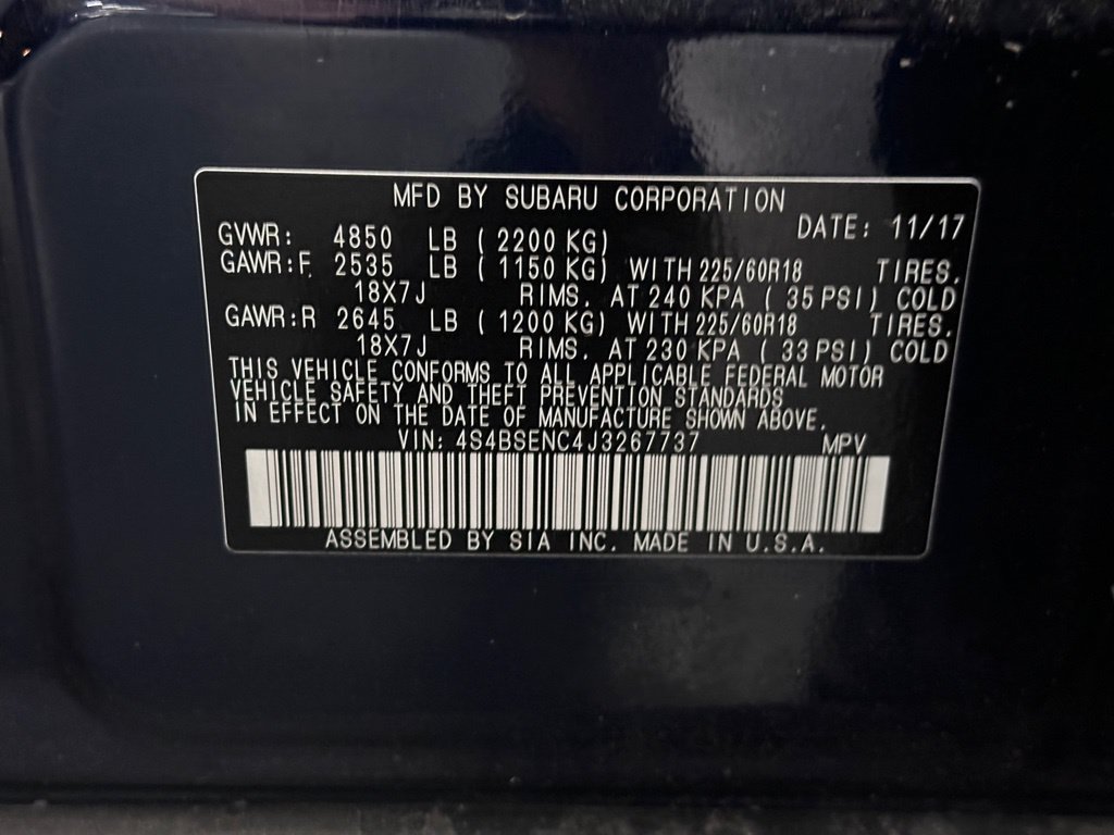 Used 2018 Subaru Outback 3.6R Limited AWD/4WD image 34