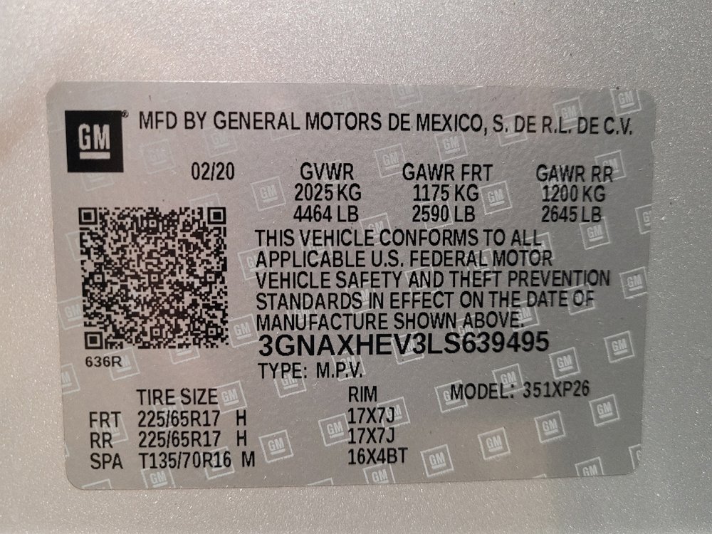 Used 2020 Chevrolet Equinox LS w/ LS Convenience Package image 33