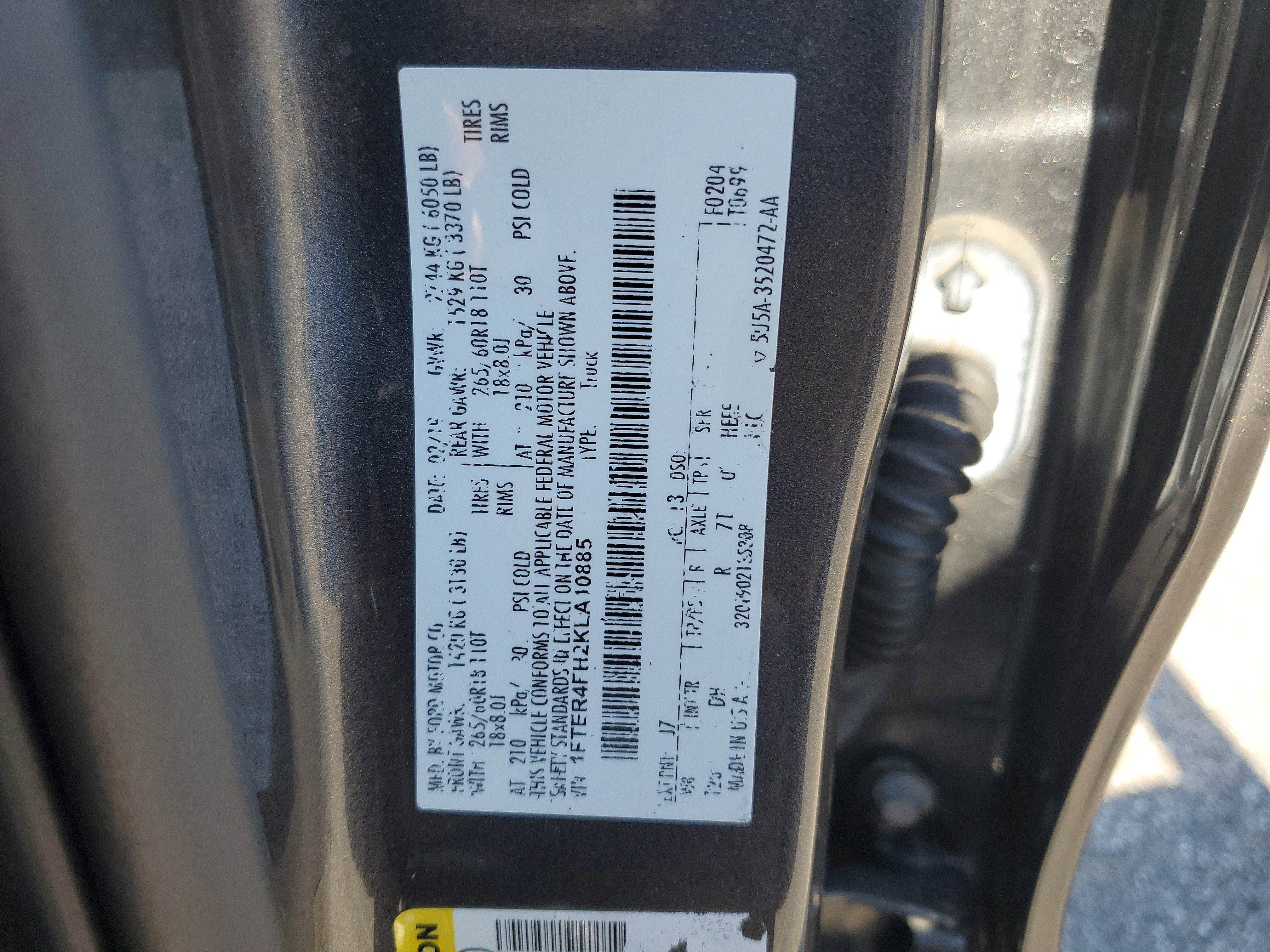 Used 2019 Ford Ranger Lariat w/ Equipment Group 501A Mid image 27