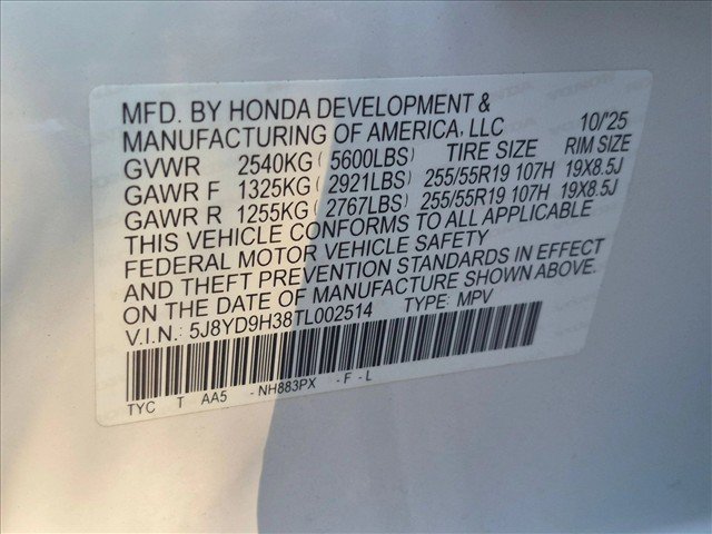 Certified 2026 Acura MDX FWD image 23