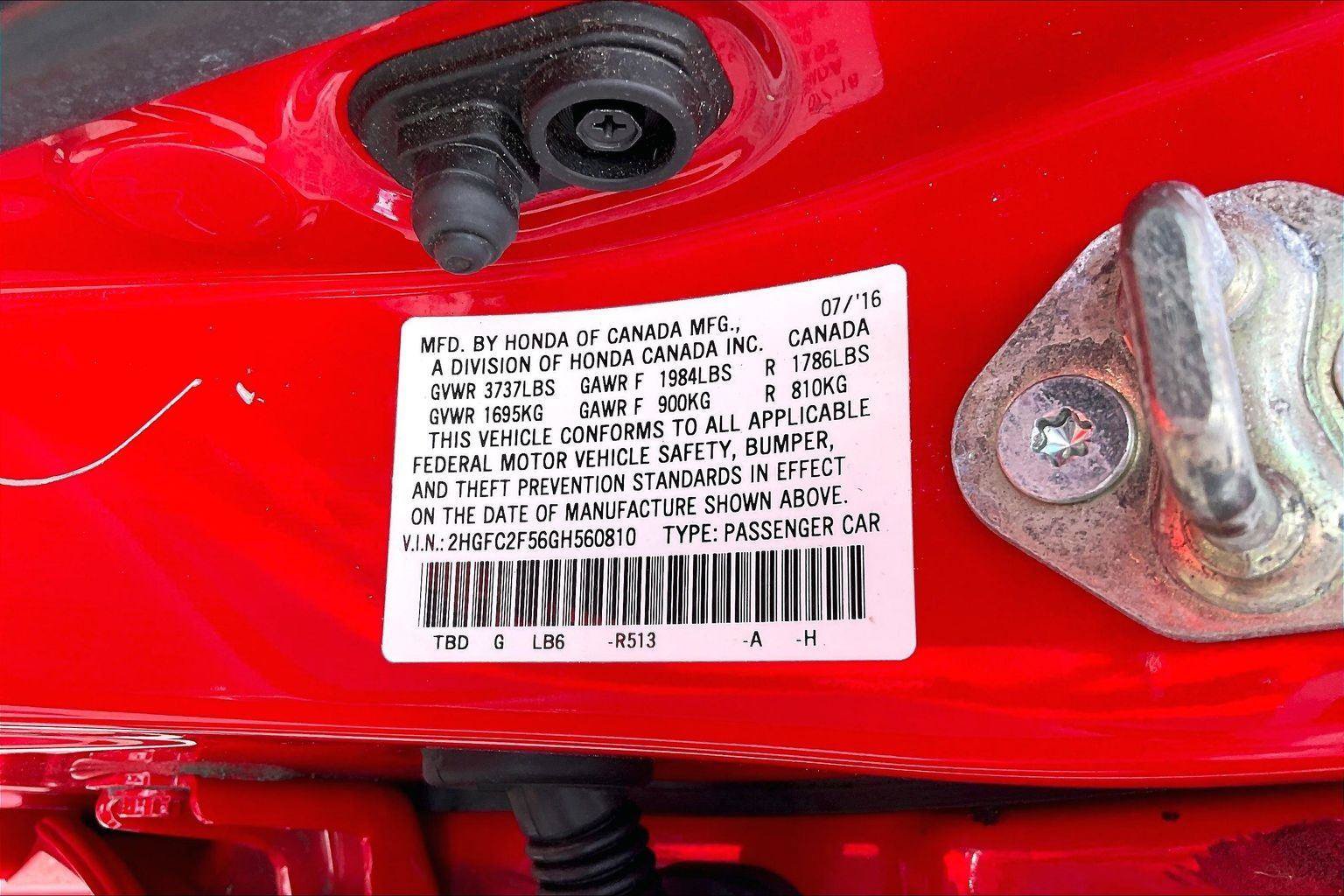 Used 2016 Honda Civic LX image 34