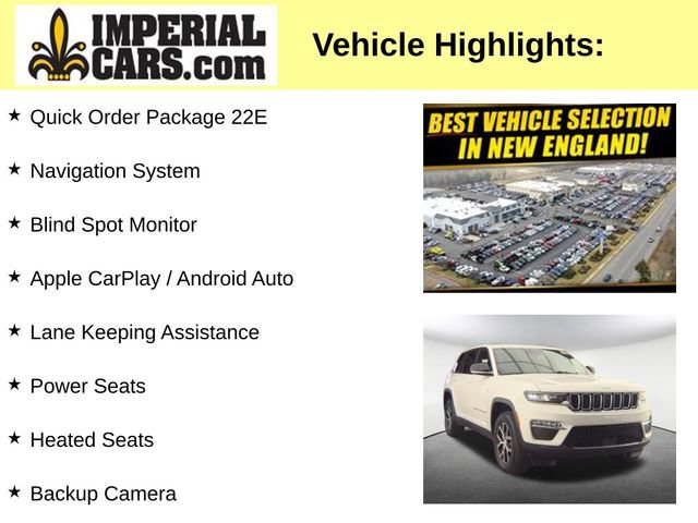 Used 2024 Jeep Grand Cherokee Limited AWD/4WD image 3