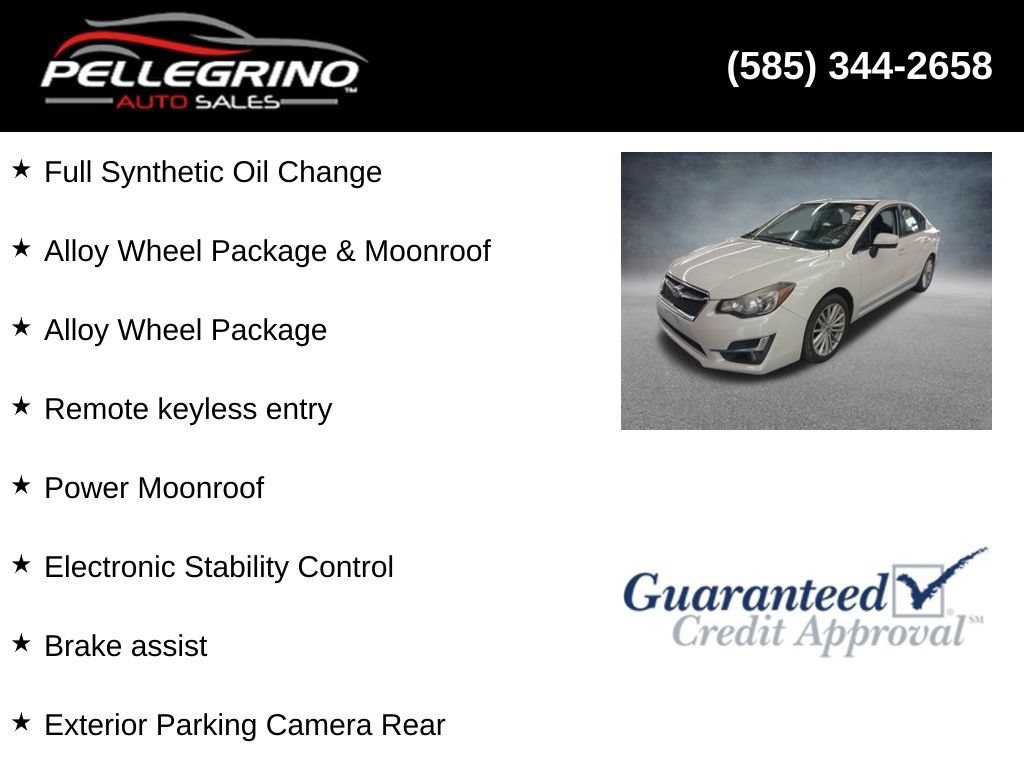 Used 2015 Subaru Impreza 2.0i Premium AWD/4WD image 2