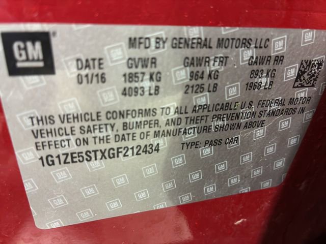 Used 2016 Chevrolet Malibu LT FWD image 16