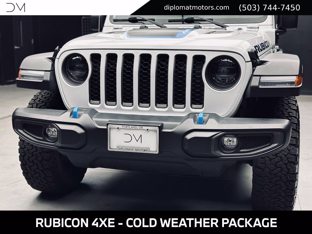 Used 2023 Jeep Wrangler Unlimited Rubicon 4xe w/ Cold Weather Group AWD/4WD image 14