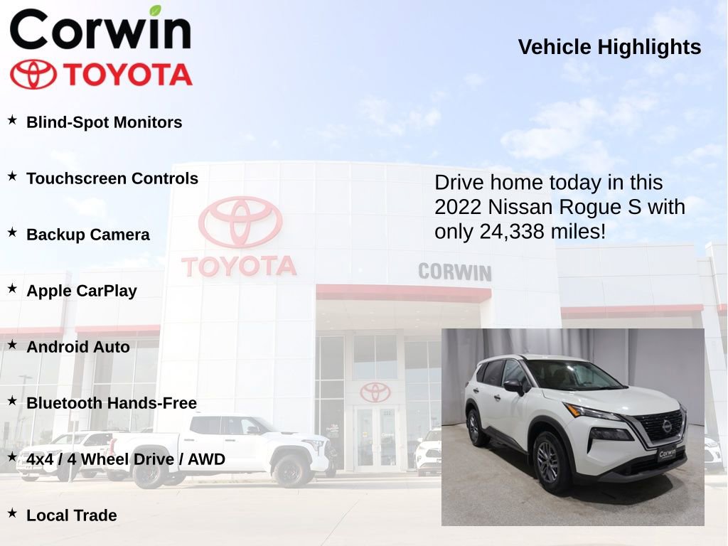 Used 2022 Nissan Rogue S image 6