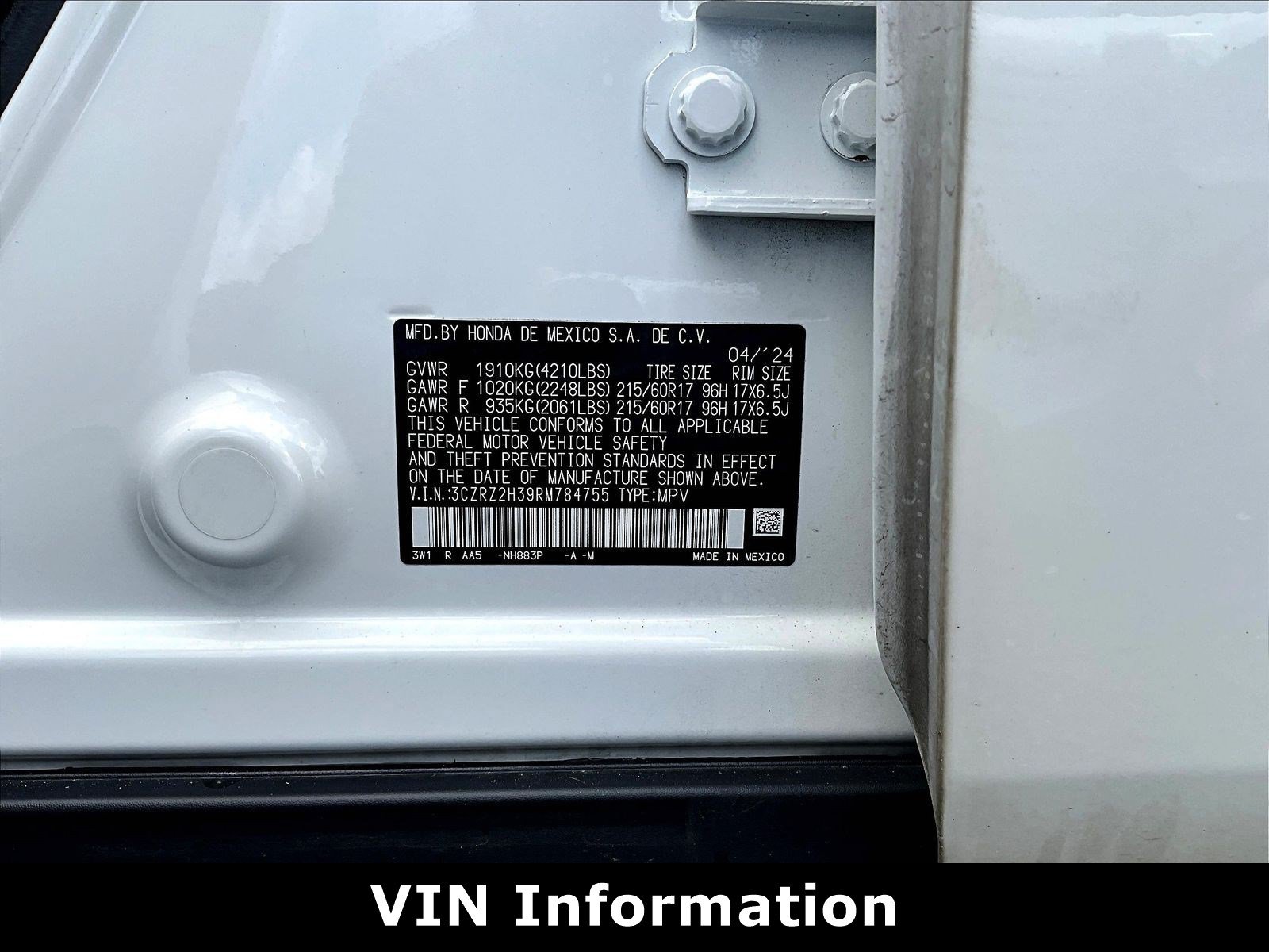 Used 2024 Honda HR-V LX image 18